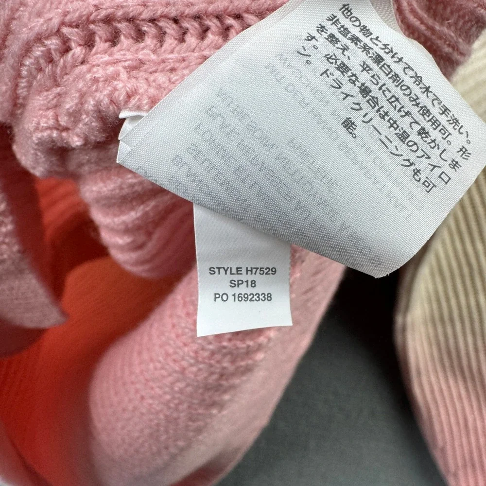 J.Crew Collection Pink Ombre 100% Cashmere Ribbed Cardigan Sweater H7529 Mens M - Picture 7 of 9